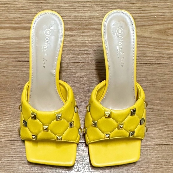 OLIVIA & KATE New York square toe sandals - Picture 2 of 10